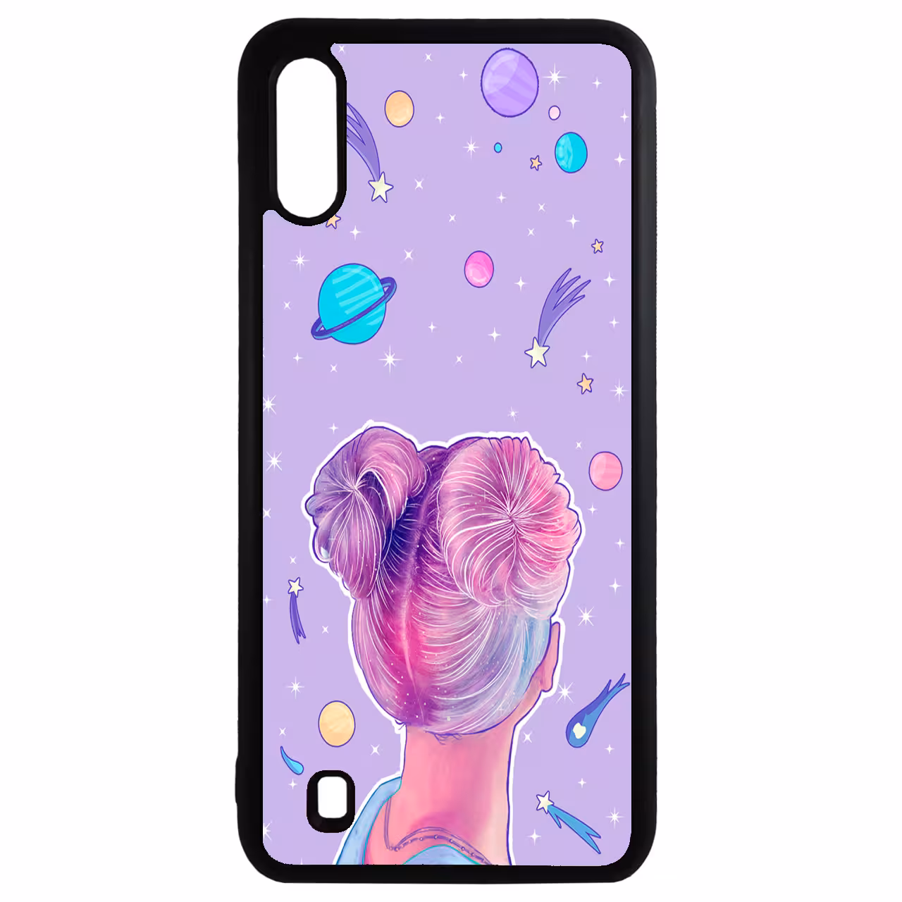 کاور طرح دختر کد 43185 مناسب برای گوشی موبایل سامسونگ galaxy a10
