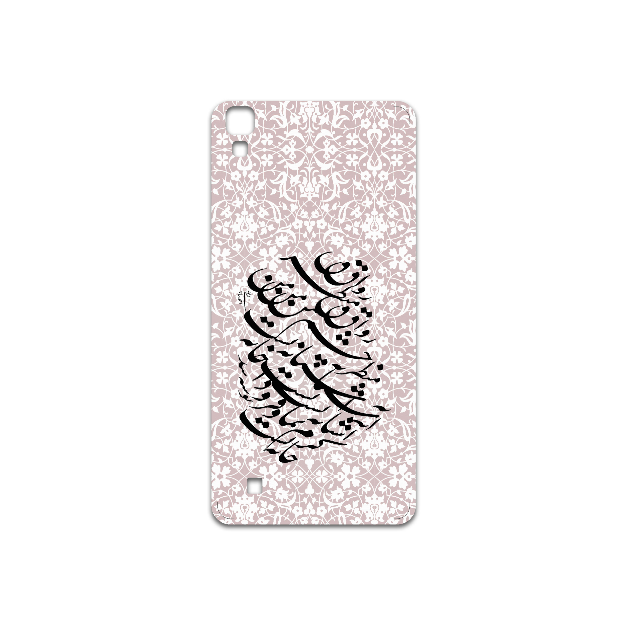 برچسب پوششی ماهوت مدل Nastaliq-2 مناسب برای گوشی موبایل ال جی X Power