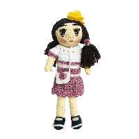 عروسک بافتنی مدل لارا