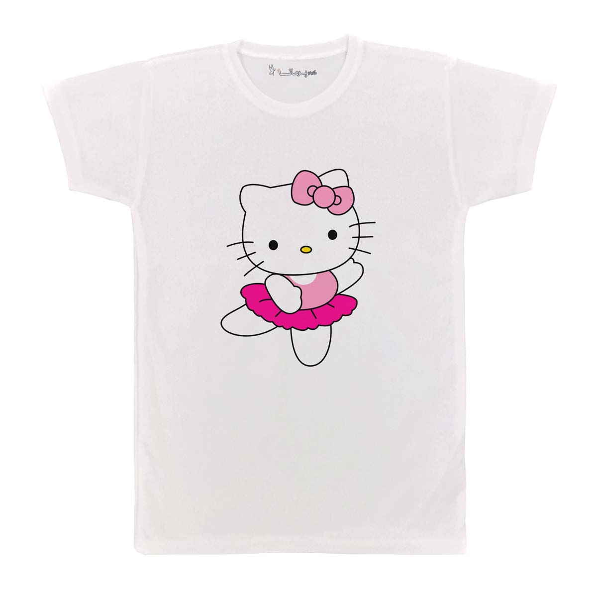 تی شرت بچگانه پرمانه طرح Kitty کد pmt.2375