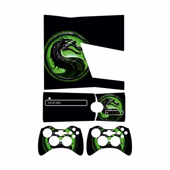 برچسب ایکس باکس 360 اسلیم توییجین وموییجین مدل MortalKombat 09 مجموعه 4 عددی