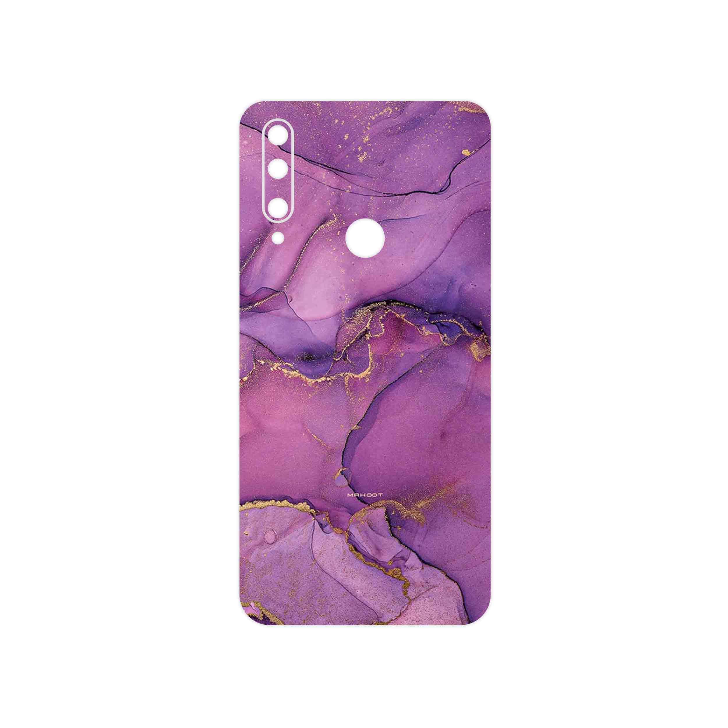 برچسب پوششی ماهوت مدل Purple Marble مناسب برای گوشی موبایل آنر 9X