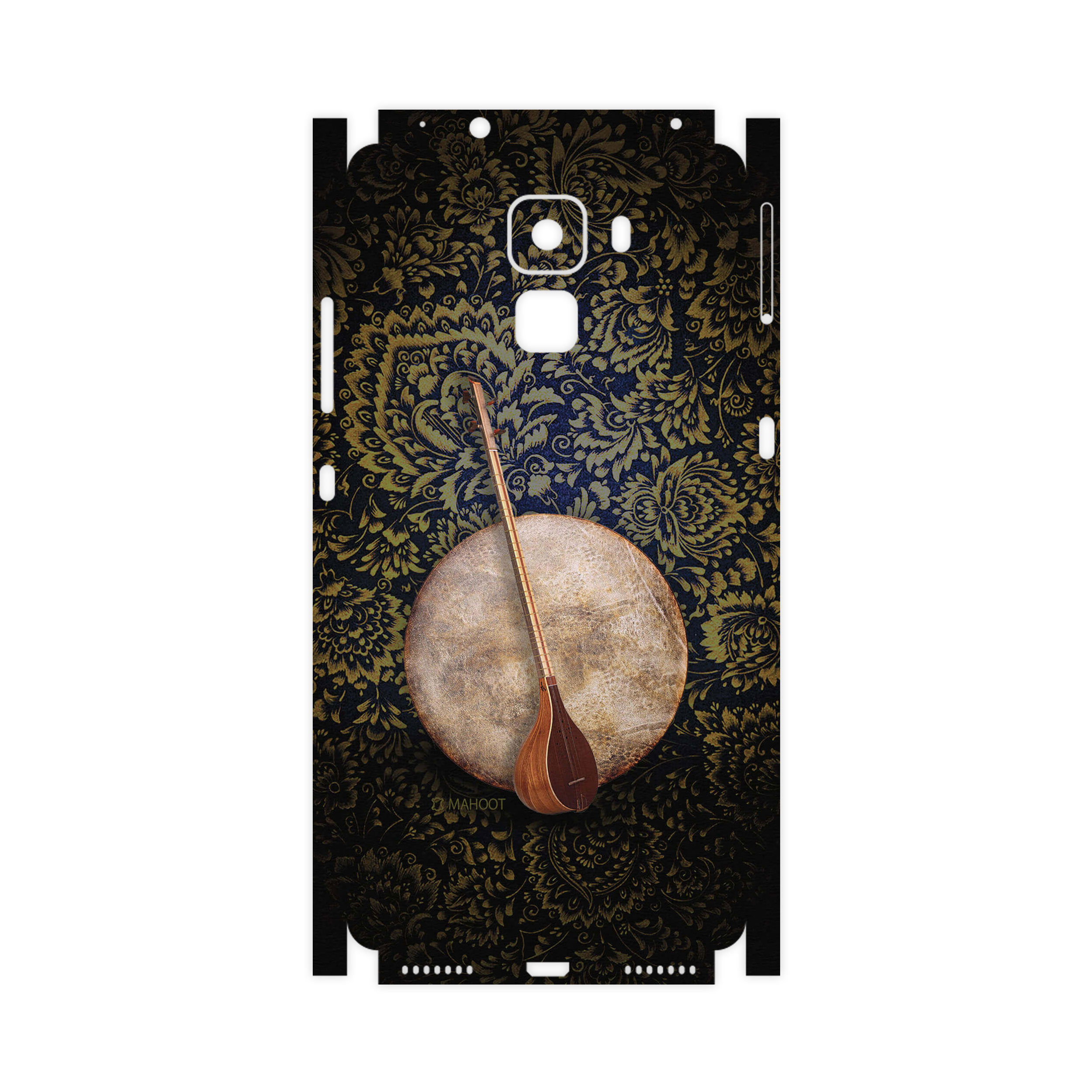 برچسب پوششی ماهوت مدل Setar-Daf-Instruments-FullSkin مناسب برای گوشی موبایل آنر 7