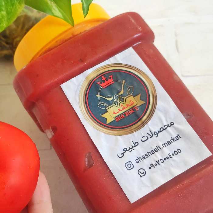 رب گوجه فرنگی تازه و غلیظ یک کیلو و 700 گرمی