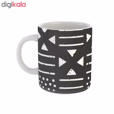 ماگ مدل black and white کد 01