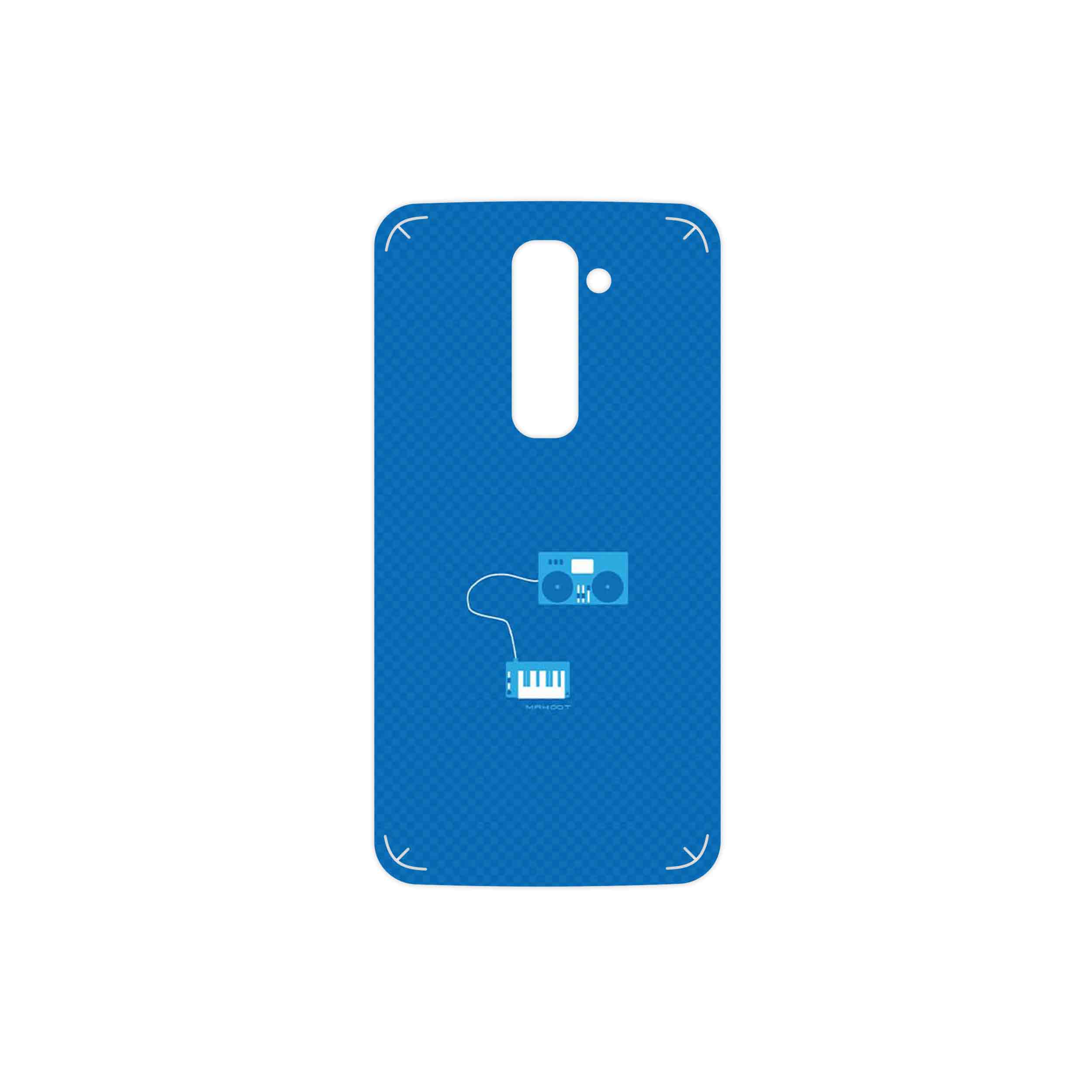 برچسب پوششی ماهوت مدل Minimal DJ Icon مناسب برای گوشی موبایل ال جی G2