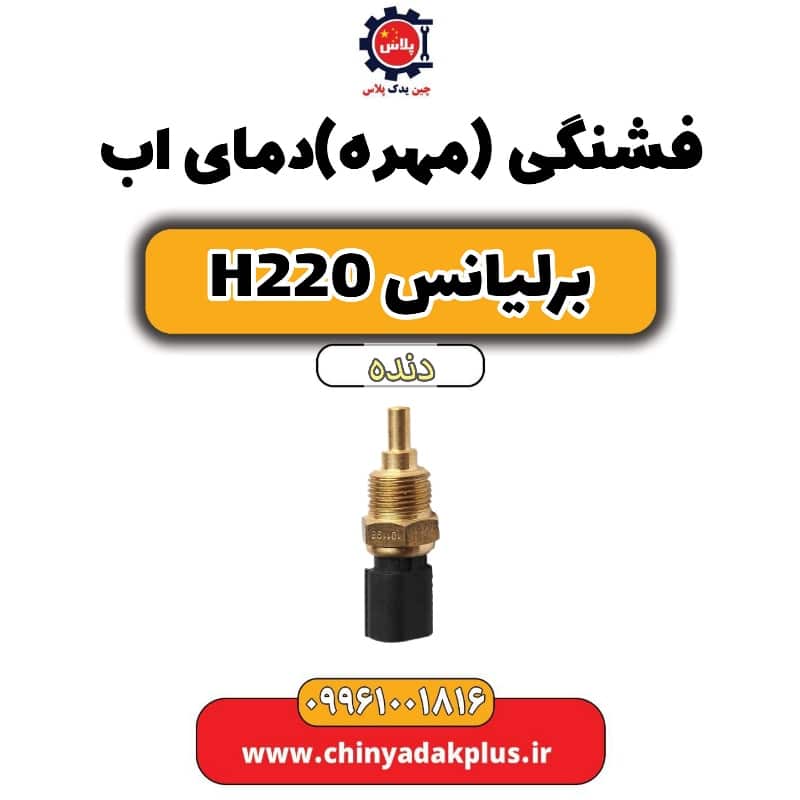 فشنگی (مهره) دمای آب برلیانس h220 دنده ای