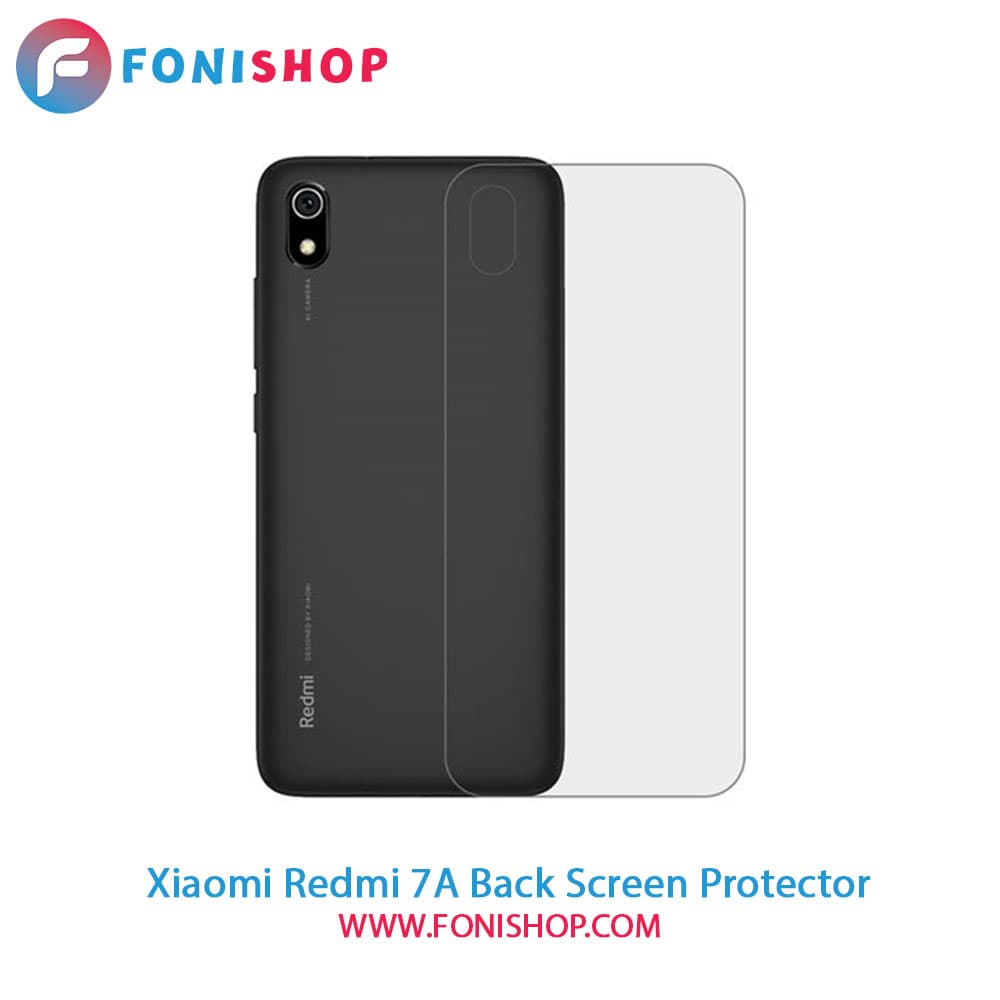گلس برچسب محافظ پشت گوشی شیائومی Xiaomi Redmi 7A