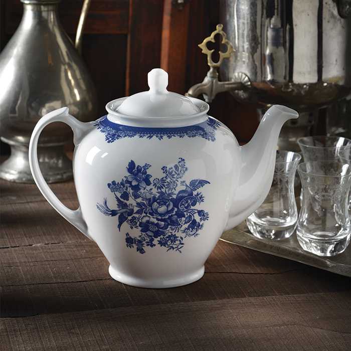 قوری چینی زرین ایران مدل 2 florance