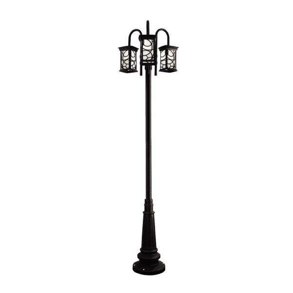 چراغ حیاطی ایستاده 4 وات شعاع مدل اسلیمی مدرن کلاسیک SH-1723