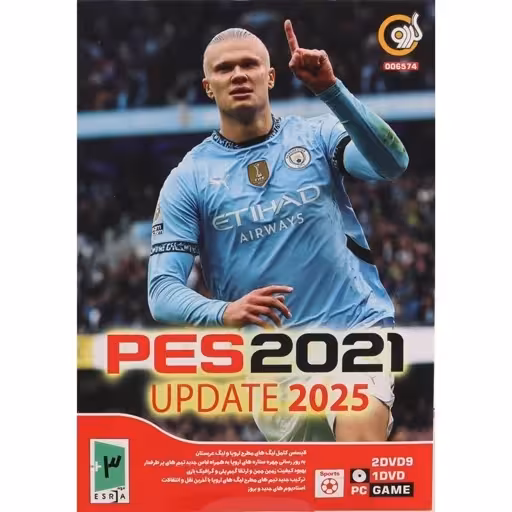 بازی کامپیوتری فوتبال 2021 آپدیت 2025 PES 2021 Update 2025 PC