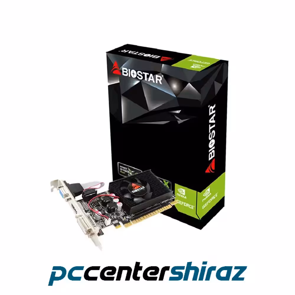 کارت گرافیک بایوستار مدل BIOSTAR GT210 1GB DDR3