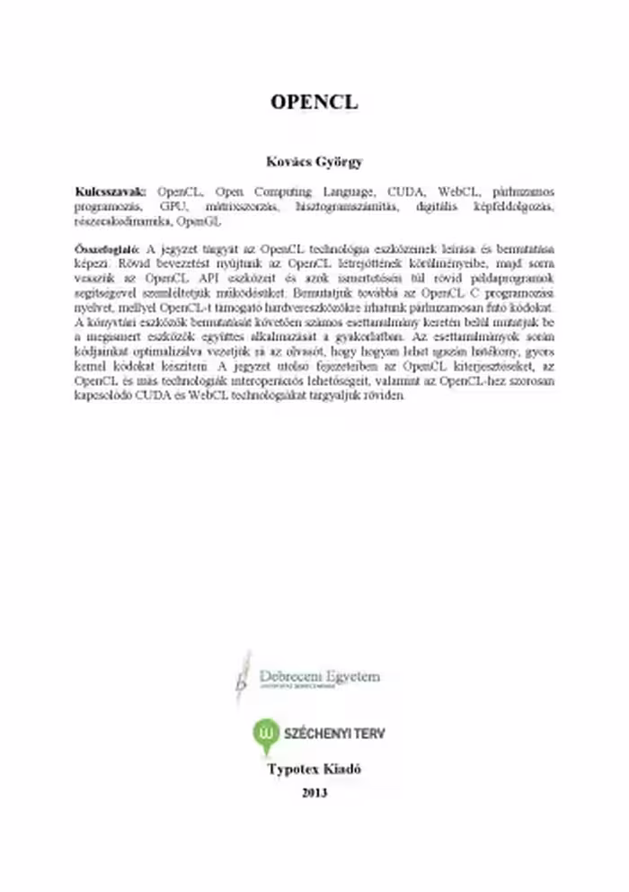 خرید و دانلود نسخه کامل کتاب OpenCL