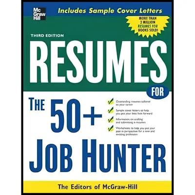 کتاب Resumes for 50  Job Hunters اثر Editors of VGM Career Books انتشارات مک گرا هیل
