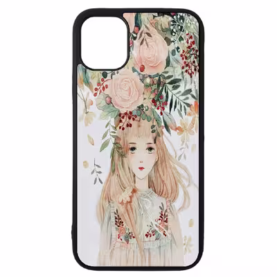 کاور طرح دختر کد 11050646 مناسب برای گوشی موبایل اپل iphone 11 pro