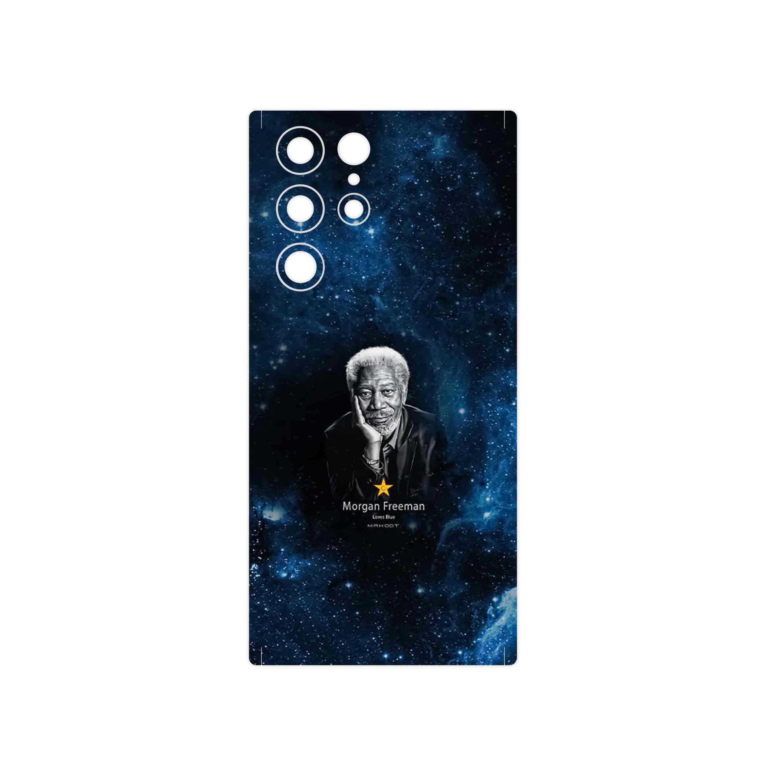 برچسب پوششی ماهوت مدل Morgan Freeman مناسب برای گوشی موبایل سامسونگ Galaxy S22 Ultra 5G