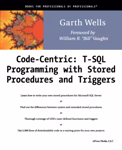 خرید و دانلود نسخه کامل کتاب Code Centric: T-SQL Programming with Stored Procedures and Triggers
