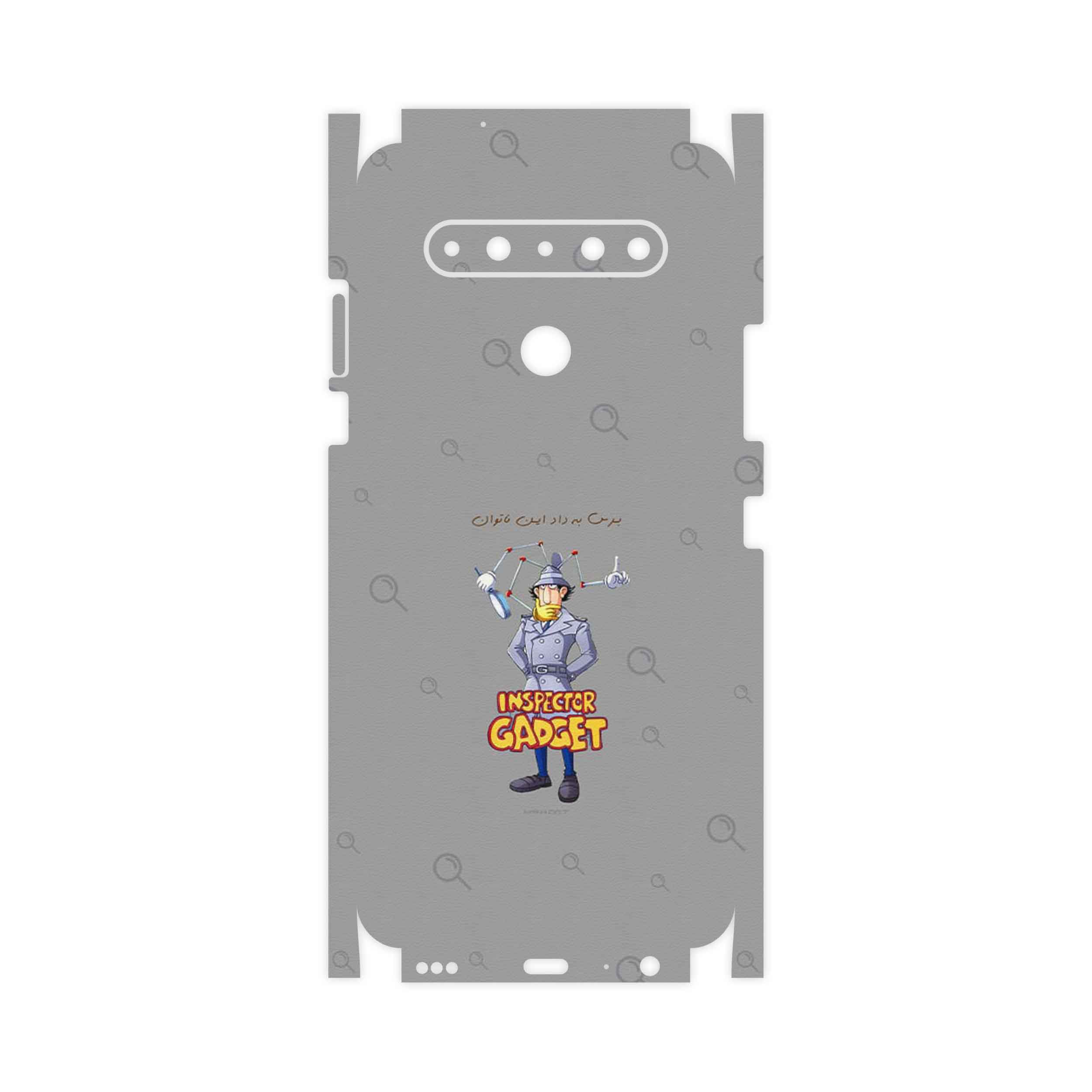 برچسب پوششی ماهوت مدل Inspector Gadget-FullSkin مناسب برای گوشی موبایل ال جی K61