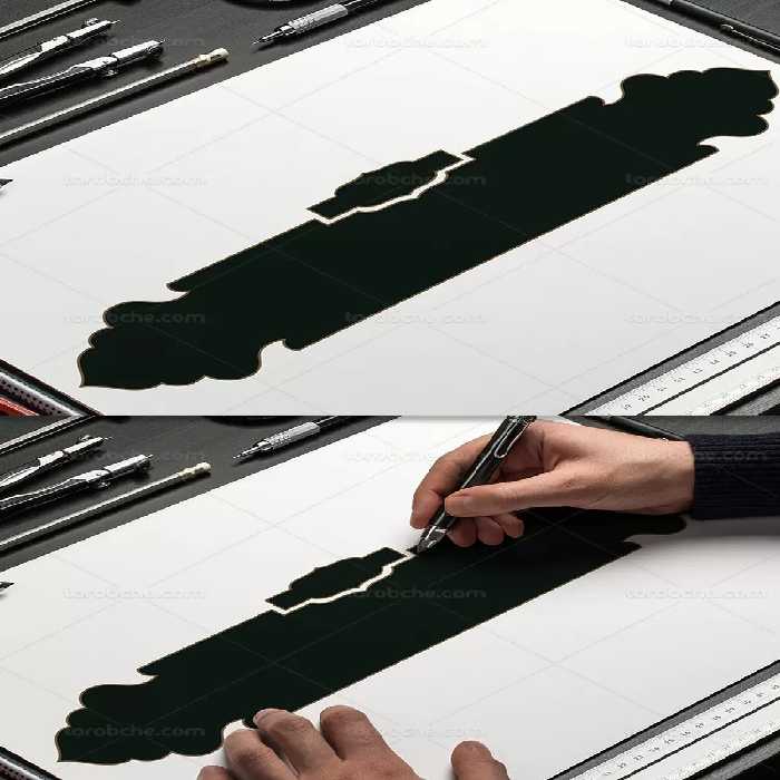 کادر تذهیب 34 | گرافیک با طعم تربچه