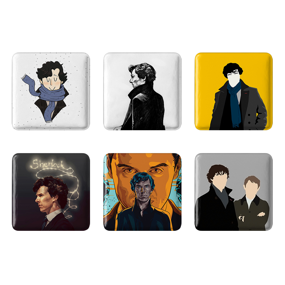 پیکسل خندالو مدل شرلوک هولمز کد 348A مجموعه 6 عددی