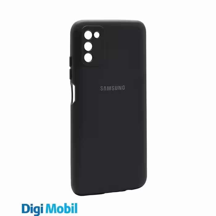 قاب گوشی سامسونگ A02S و A03S سیلیکونی اصل رنگ مشکی