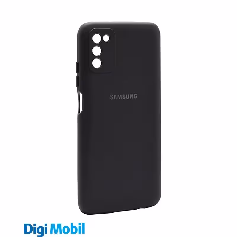 قاب گوشی سامسونگ A02S و A03S سیلیکونی اصل رنگ مشکی