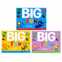 کتاب Big Fun اثر Mario Herrara And Barbara Hojel انتشارات آرماندیس سه جلدی