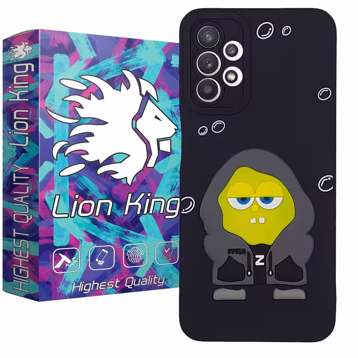 کاور لاین کینگ مدل باب اسفجی مناسب برای گوشی موبایل سامسونگ Galaxy A53
