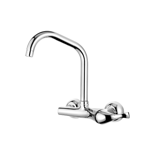 شیر ظرفشویی دیواری دسته از بغل کاویان