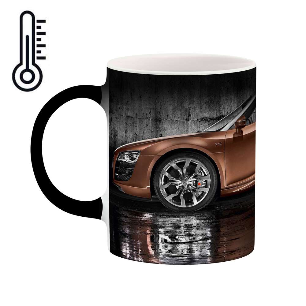 ماگ حرارتی طرح ماشین آئودی مدل mgh11453