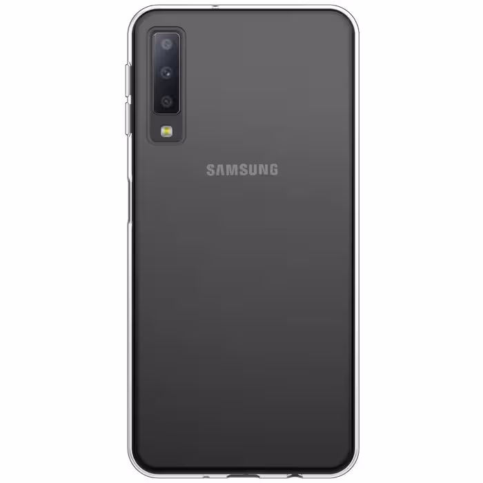 کاور مدل Clear TPU مناسب برای گوشی موبایل سامسونگ Galaxy A7 2018 / A750