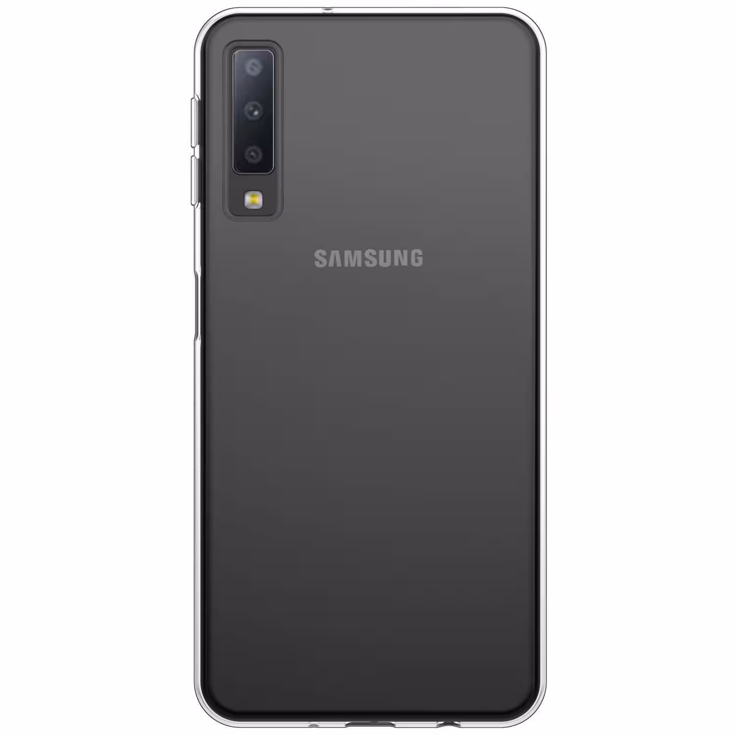 کاور مدل Clear TPU مناسب برای گوشی موبایل سامسونگ Galaxy A7 2018 / A750