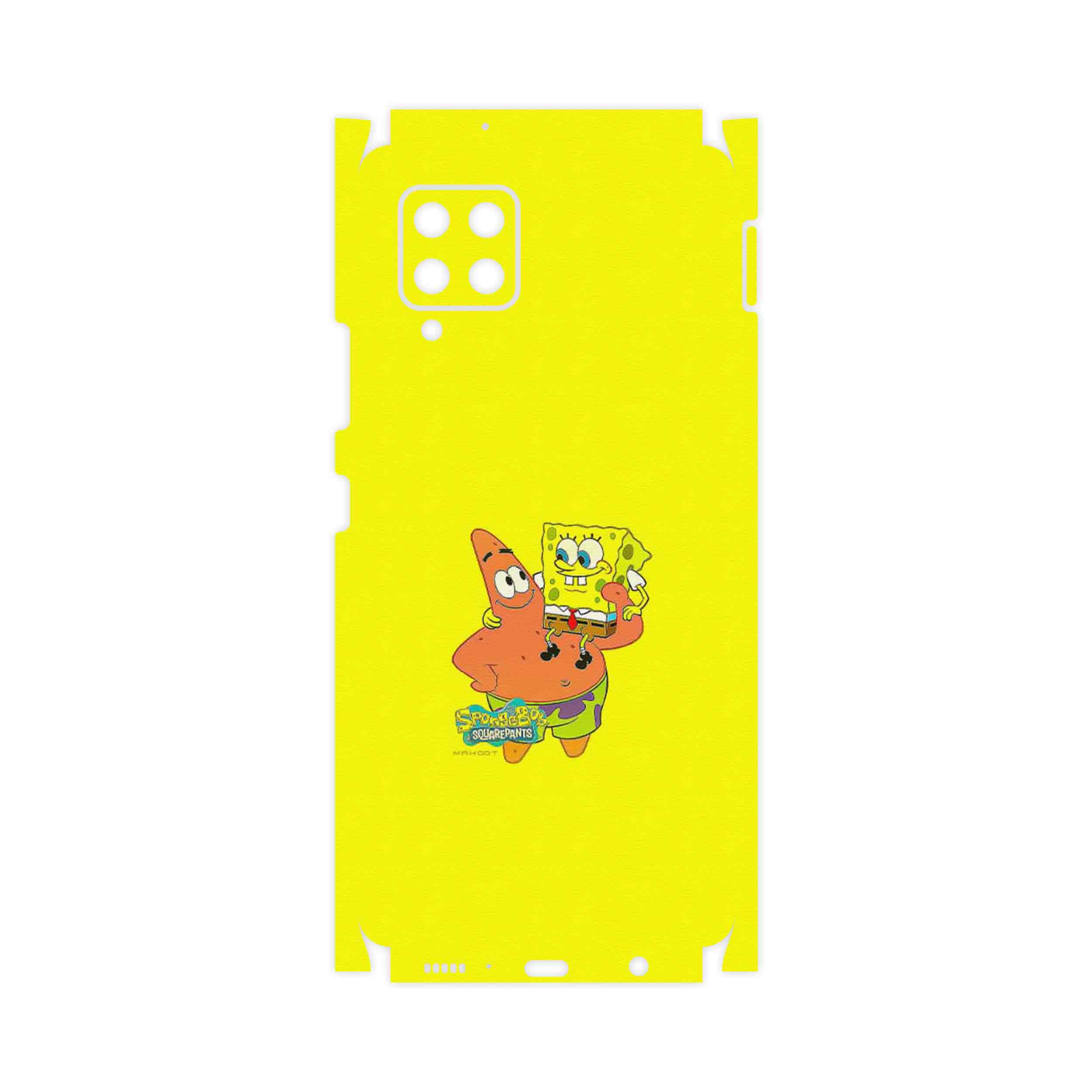 برچسب پوششی ماهوت مدل SpongeBob SquarePants-FullSkin مناسب برای گوشی موبایل سامسونگ Galaxy A42