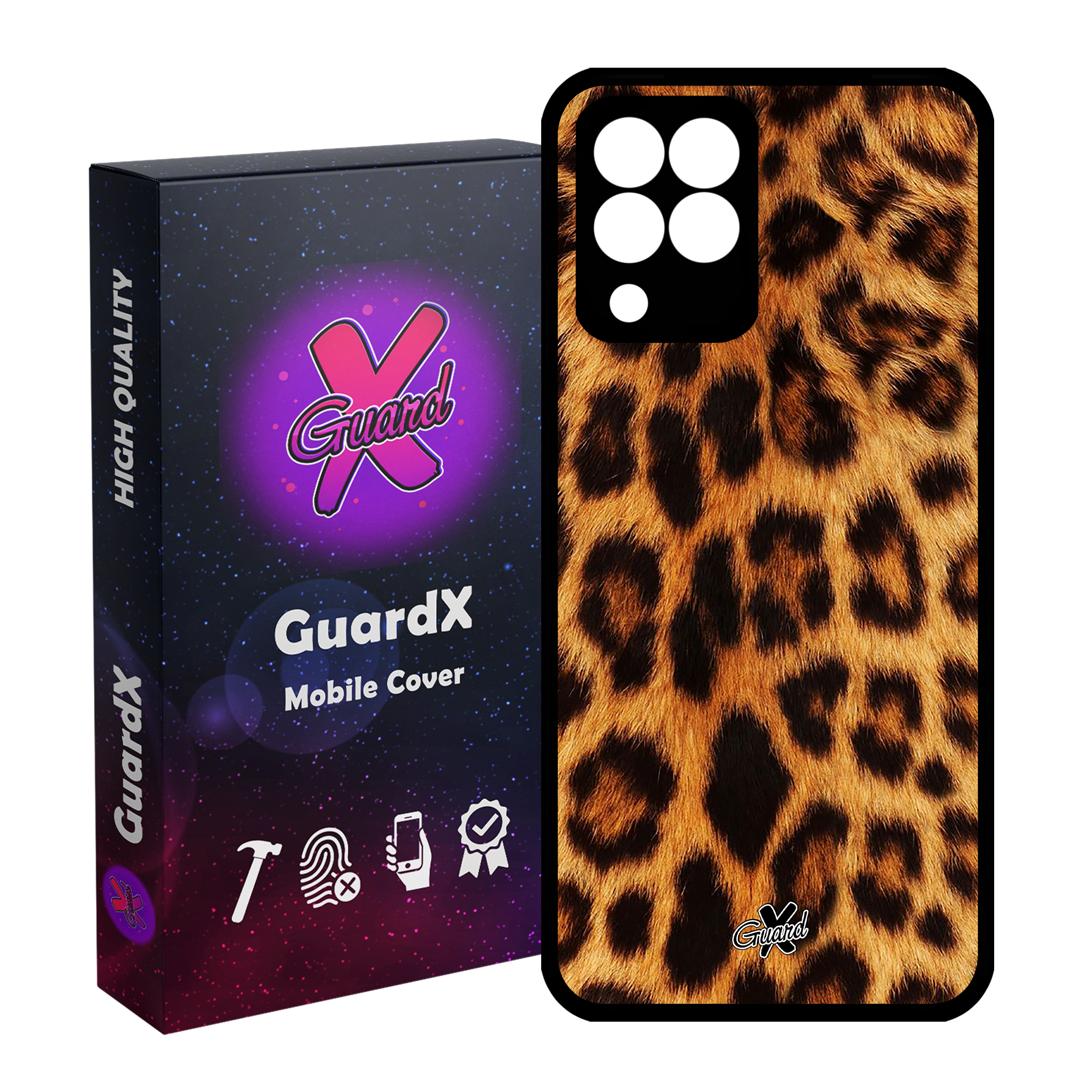 کاور گارد ایکس طرح Leopard مدل Glass10095 مناسب برای گوشی موبایل سامسونگ Galaxy M33/M33 5G