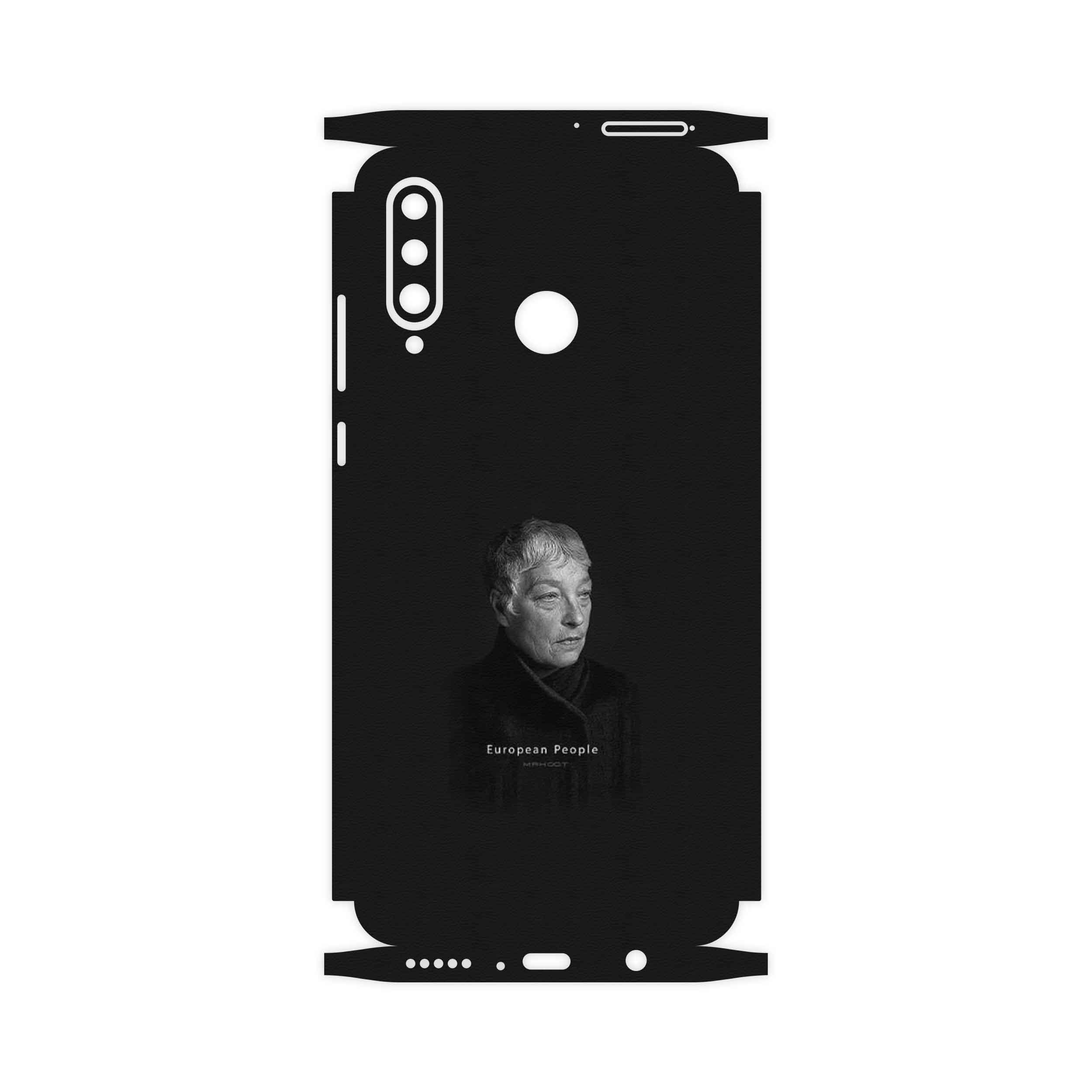 برچسب پوششی ماهوت مدل Portrait of a European Woman-FullSkin مناسب برای گوشی موبایل هوآوی P30 Lite (48 MP Camera)