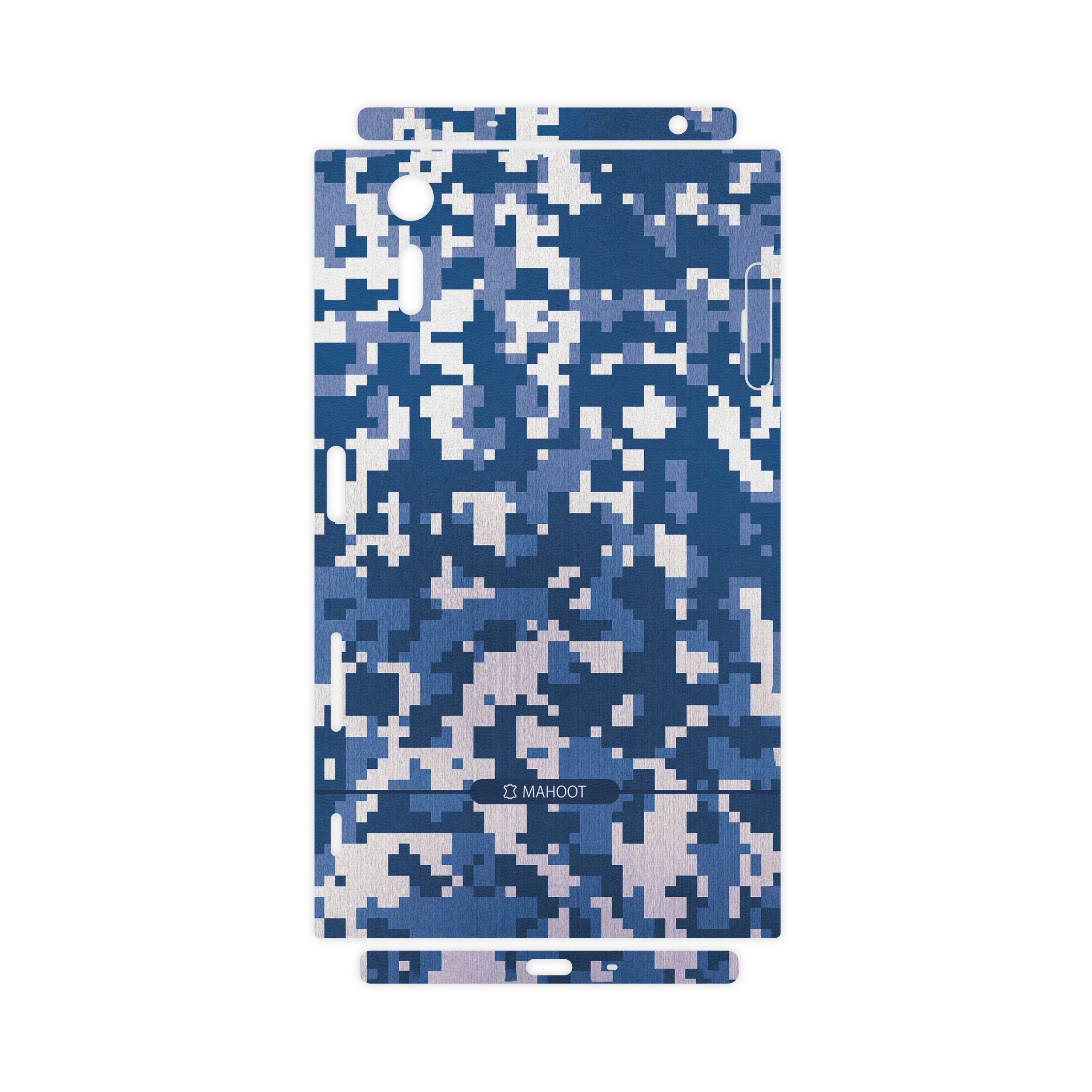 برچسب پوششی ماهوت مدل Army-Winter-Pixel-FullSkin مناسب برای گوشی موبایل سونی Xperia XZ