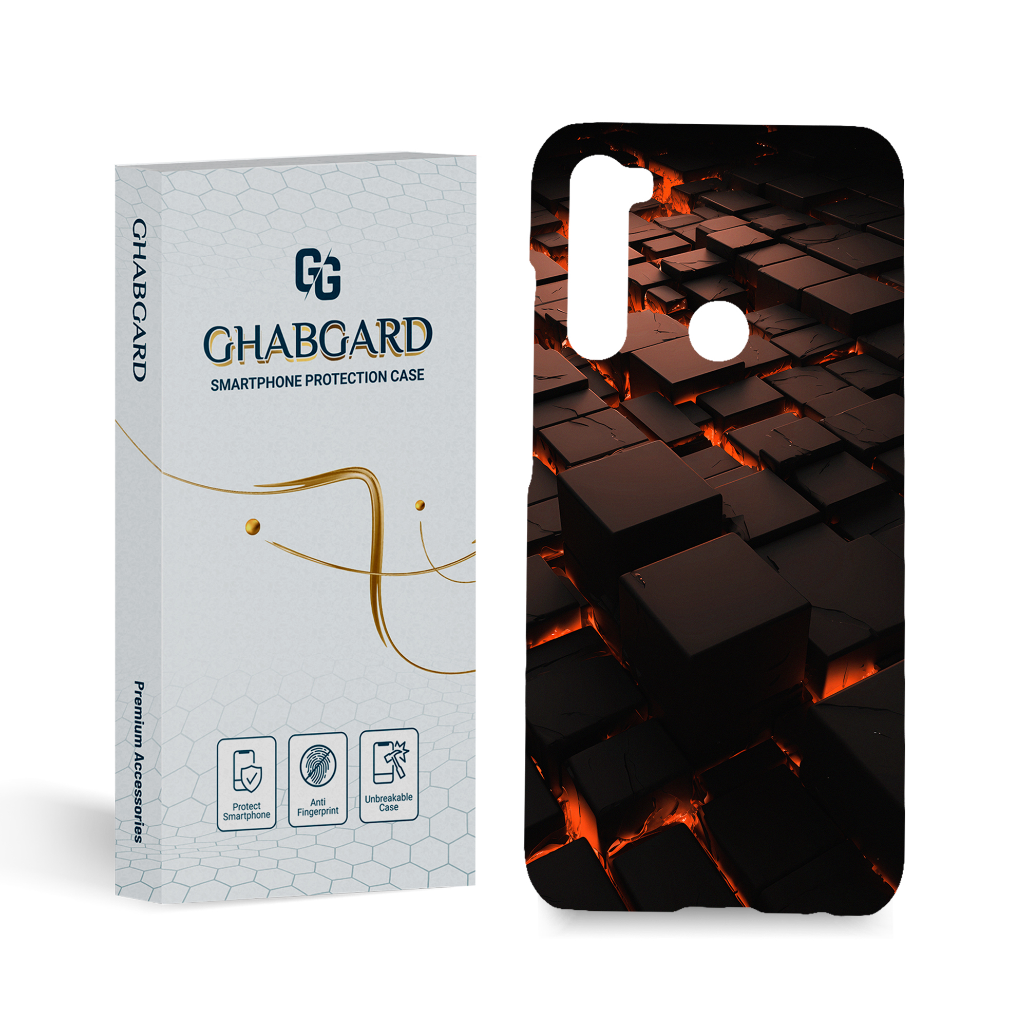 کاور قاب گارد مدل پسرانه مناسب برای گوشی موبایل شیائومی mi note 8