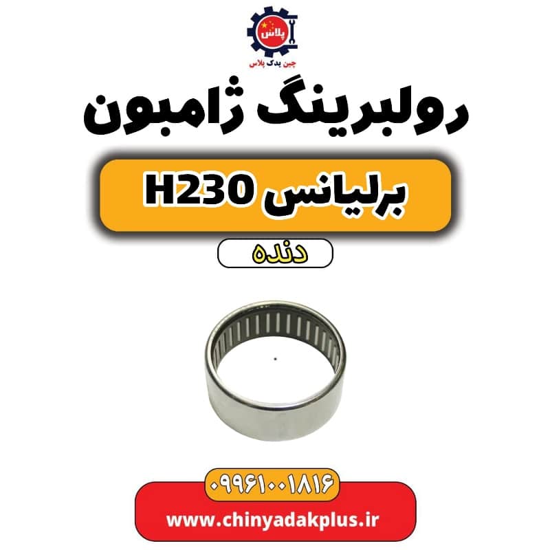 رولبرینگ ژامبون برلیانس h230 دنده ای