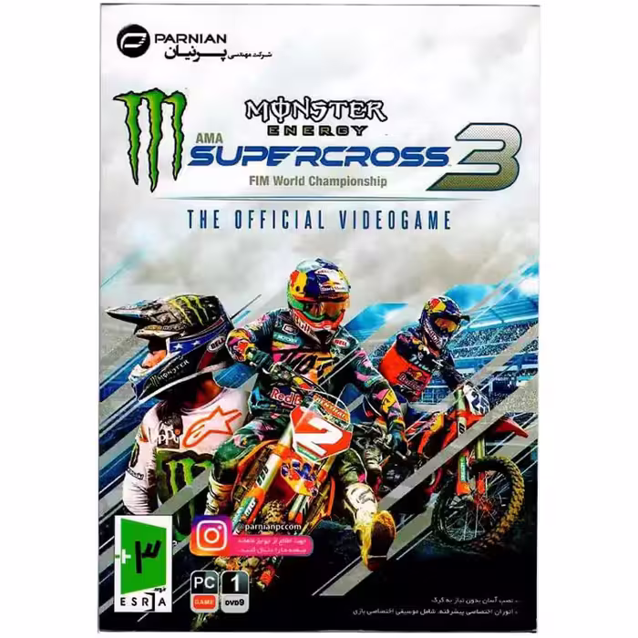 بازی Monster Energy Supercross 3 کامپیوتر نشر پرنیان