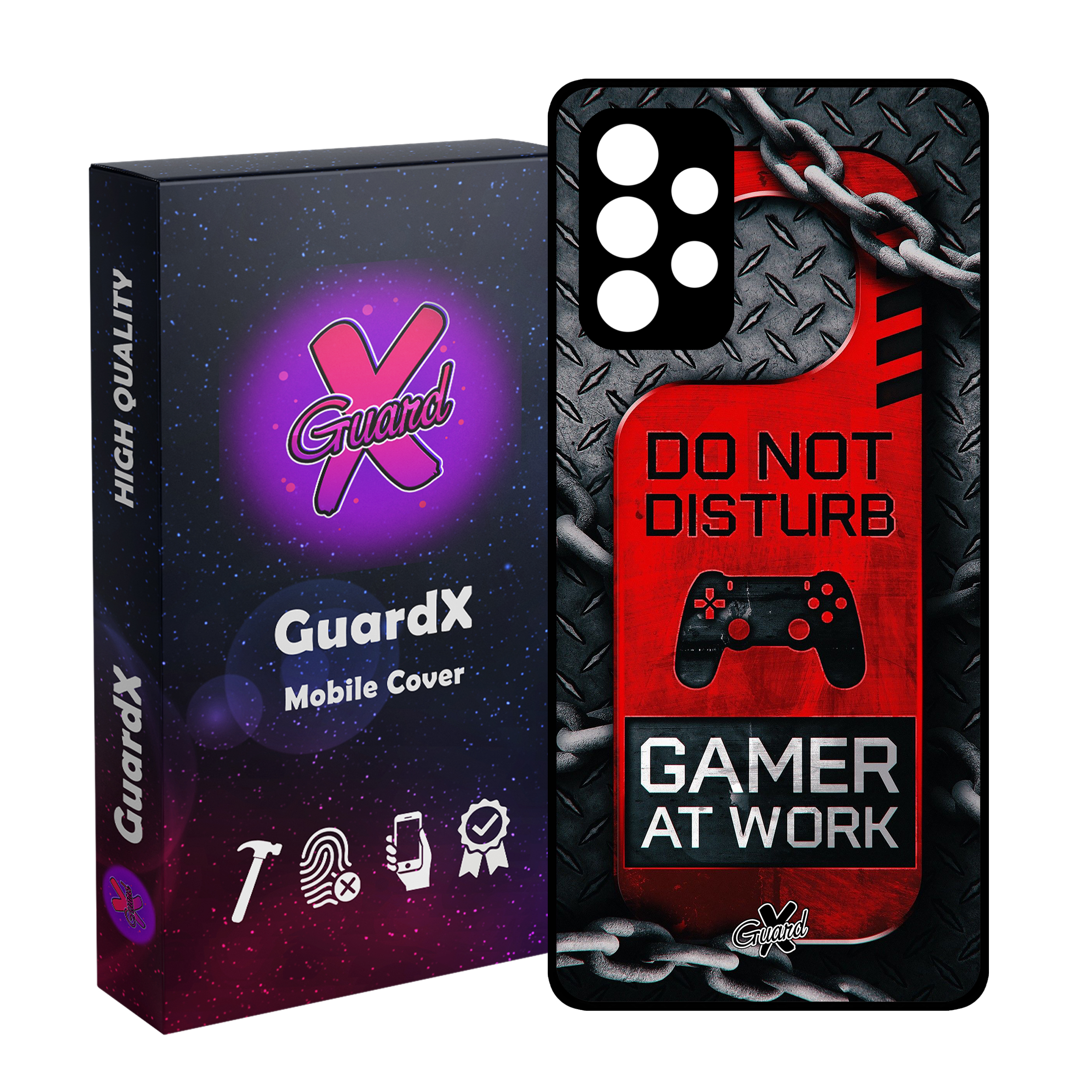 کاور گارد ایکس طرح Gamer مدل Glass10001 مناسب برای گوشی موبایل سامسونگ Galaxy A32 4G