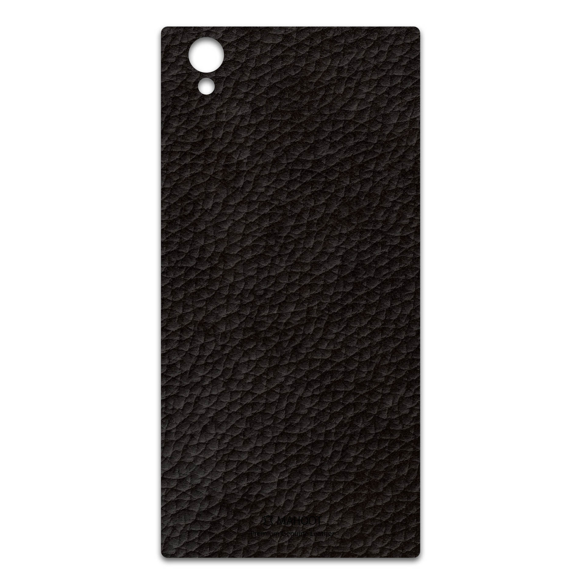 برچسب پوششی ماهوت مدل Dark-Brown-Leather مناسب برای گوشی موبایل سونی Xperia L1