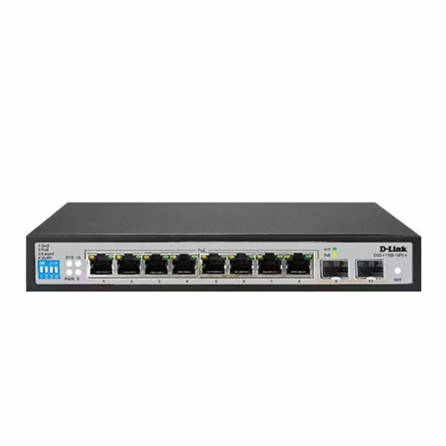 سوئیچ 10 پورت دی لینک DGS-F1100-10PS E