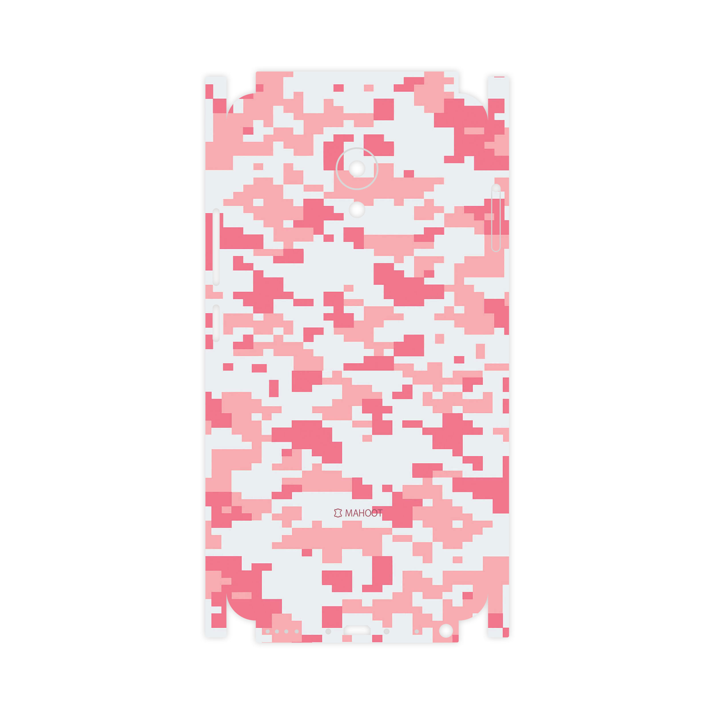 برچسب پوششی ماهوت مدل Army-Pink-pixel-FullSkin مناسب برای گوشی موبایل میزو M5