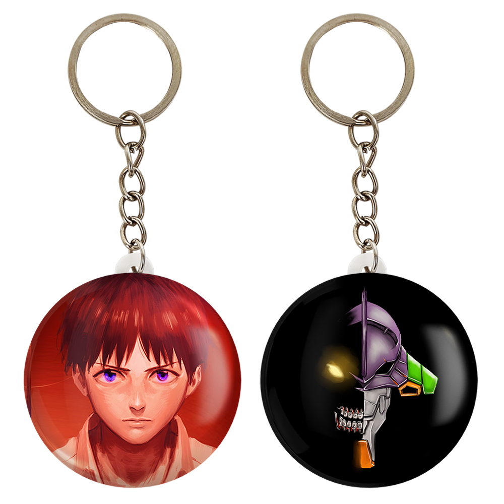 جاکلیدی خندالو مدل ربات شینجی و شینجی انیمه اونگلیون کد 1382313817 مجموعه 2 عددی