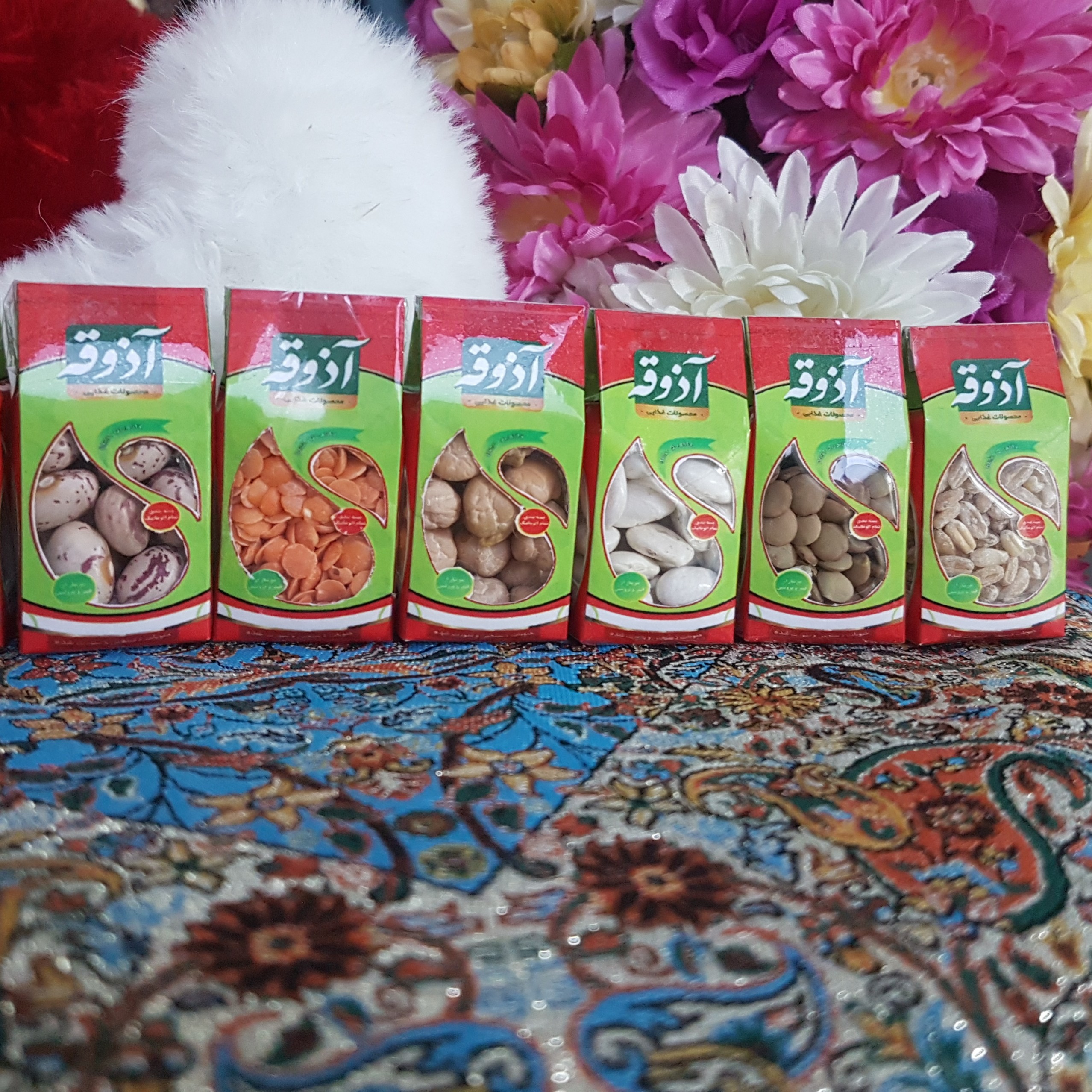 مگنت مینیاتوری حبوبات واقعی8گرمی-دونه ای انتخابی-نوستالوژی- مگنت رویخچالی
