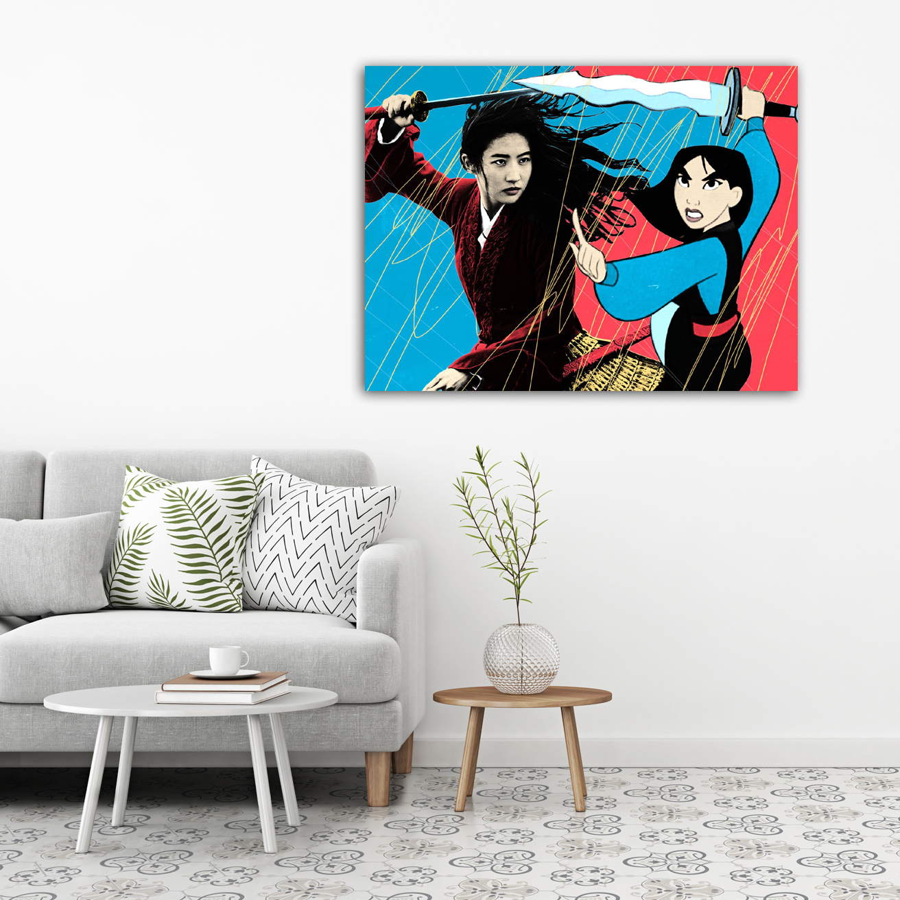 تابلو شاسی مدل Mulan کد 3