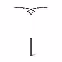 پایه چراغ حیاطی و پارکی شعاع مدل SH-ST7162