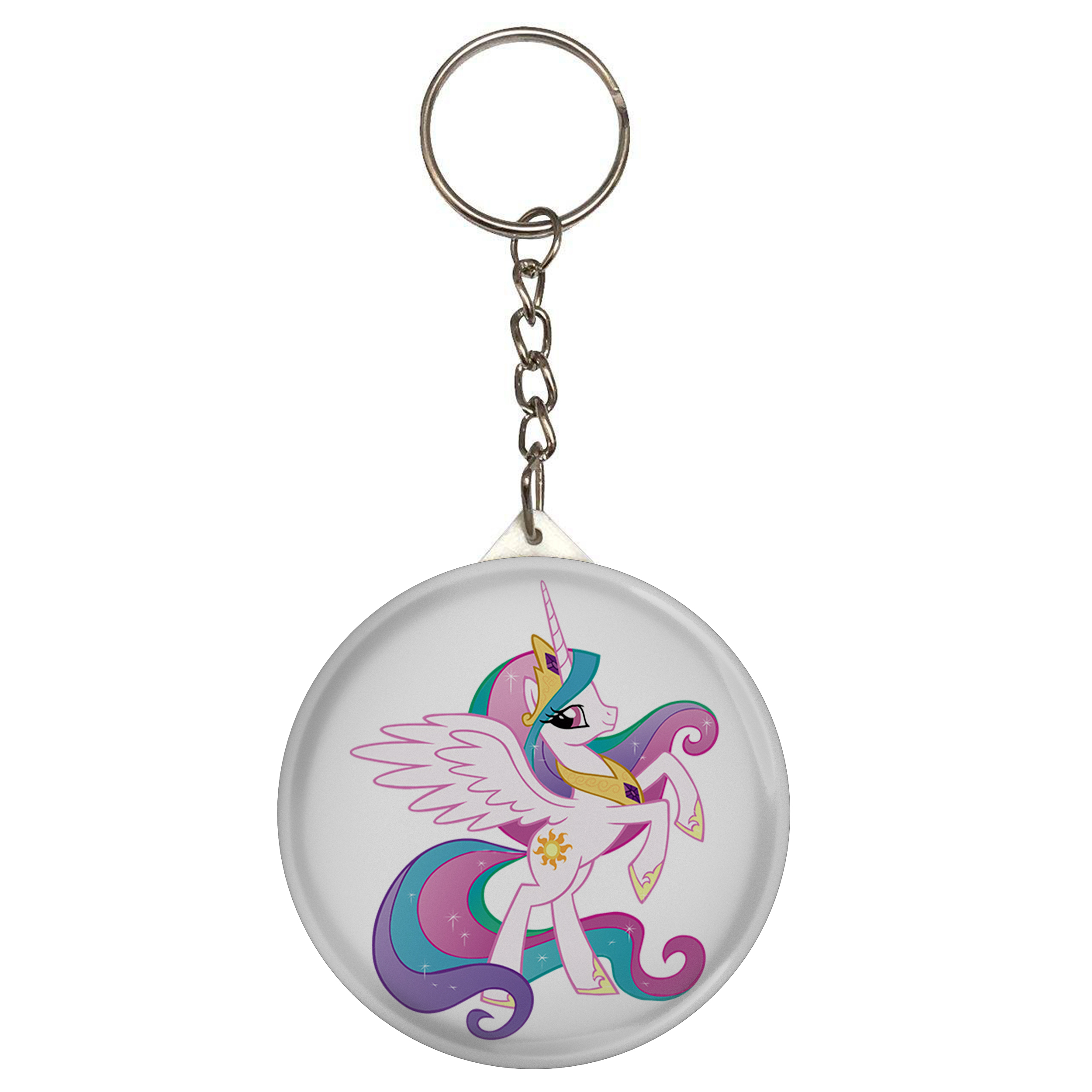 جاکلیدی طرح یونیکورن پونی اسب تک شاخ مدل S10864