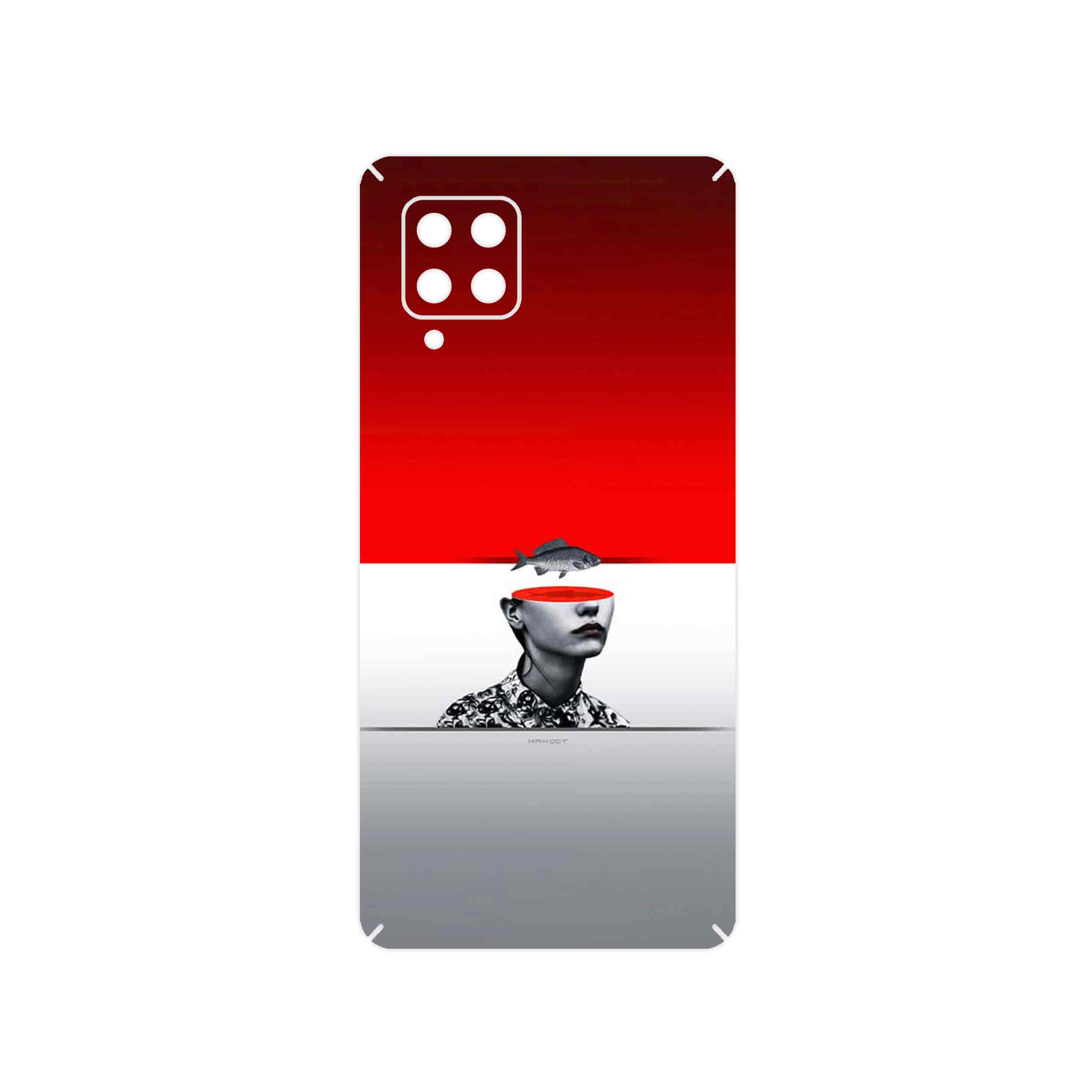 برچسب پوششی ماهوت مدل Collage of surreal Portrait of Women 1 مناسب برای گوشی موبایل سامسونگ Galaxy A42