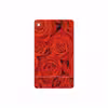 برچسب پوششی ماهوت مدل Red-Flower مناسب برای تبلت لنوو Tab M7 2019